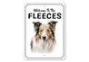 Collie Welcome To Personalized Sign