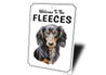 Dachshund Welcome To Personalized Sign