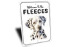 Dalmatian Welcome To Personalized Sign