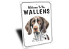 German Shorthaired Pointer Welcome To Custom Sign