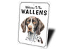 German Shorthaired Pointer Welcome To Custom Sign