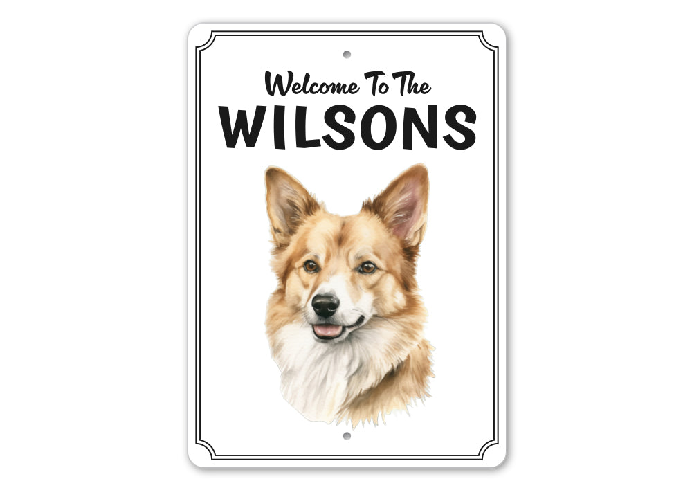 Icelandic Sheepdog Welcome To Personalized Sign