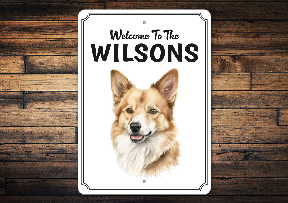 Icelandic Sheepdog Welcome To Personalized Sign