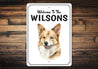 Icelandic Sheepdog Welcome To Personalized Sign