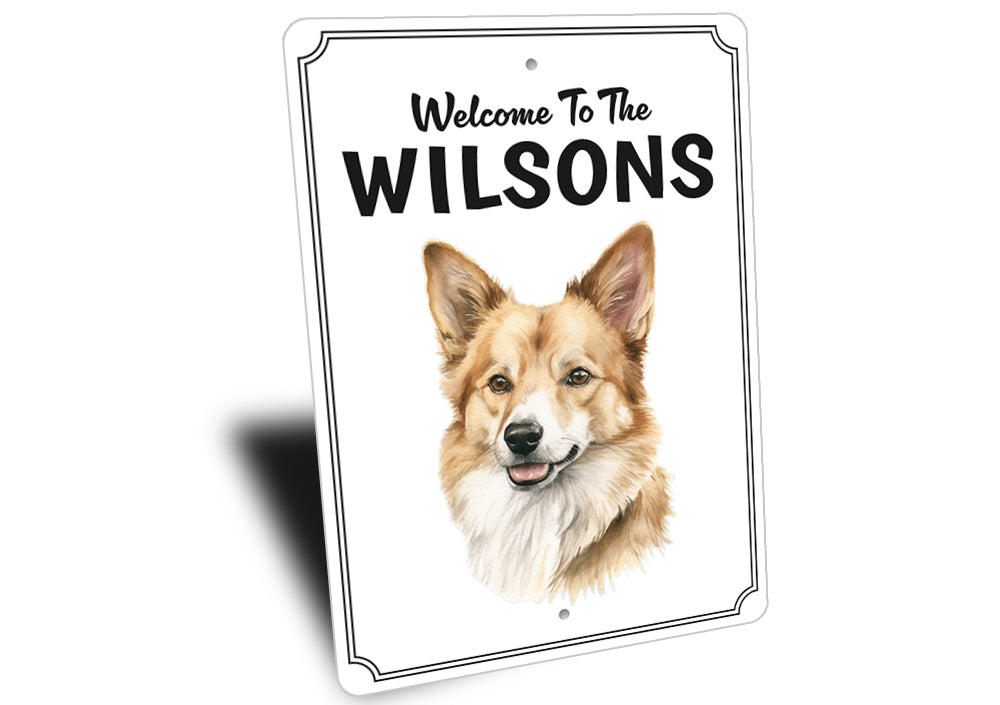 Icelandic Sheepdog Welcome To Personalized Sign