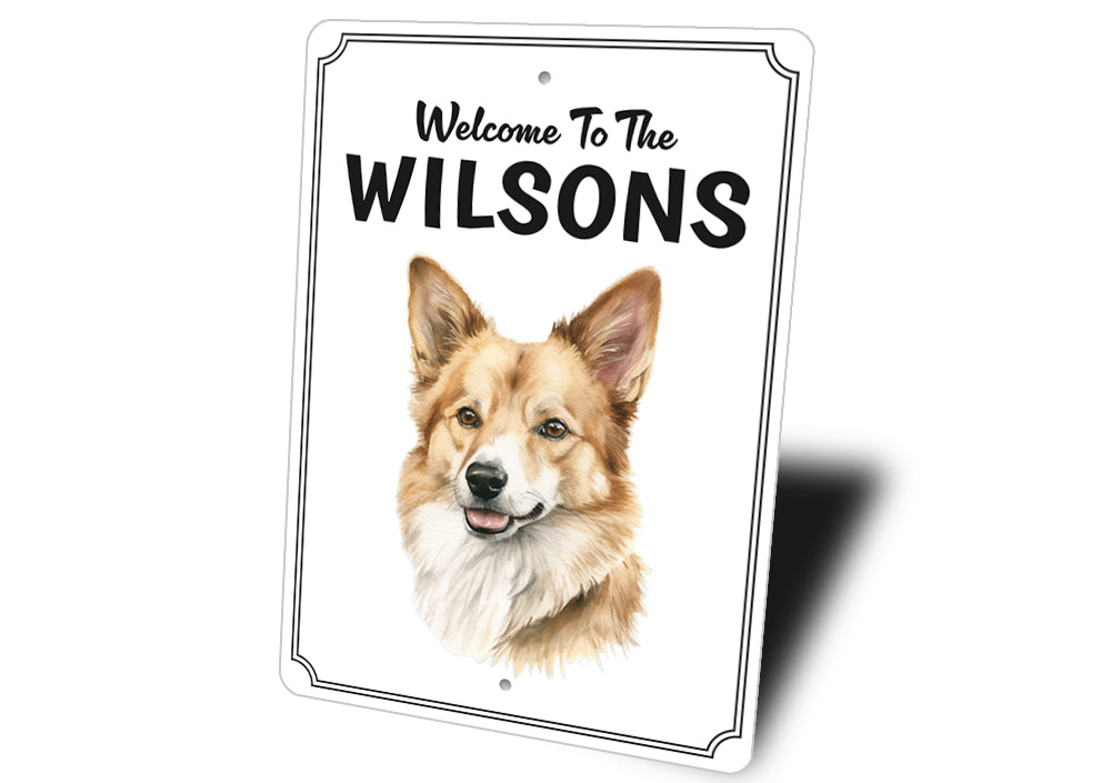 Icelandic Sheepdog Welcome To Personalized Sign