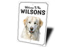 Kuvasz Welcome To Personalized Sign