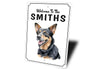 Lancashire Heeler Welcome To Personalized Sign