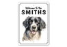 Landseer Welcome To Personalized Sign