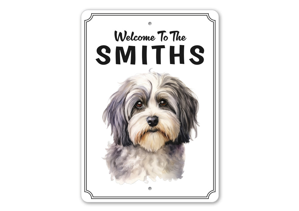 Lowchen Welcome To Personalized Sign