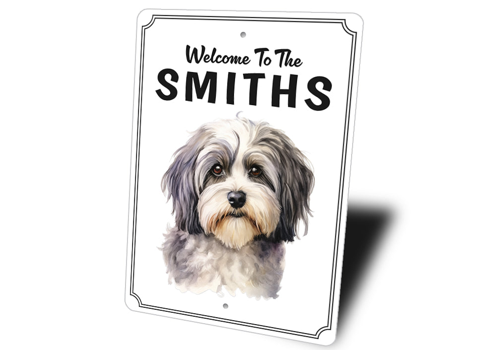 Lowchen Welcome To Personalized Sign