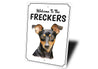 Manchester Terrier Welcome To Personalized Sign