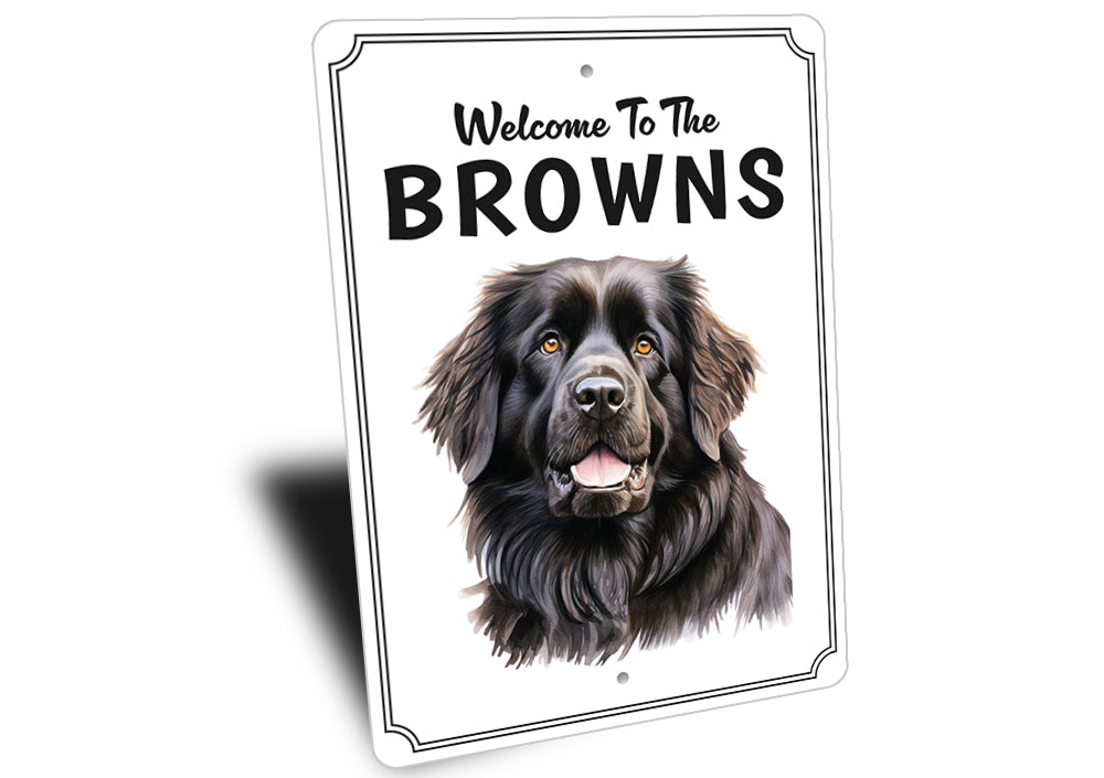 Newfoundland Welcome To Personalized Sign