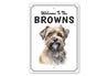 Norfolk Terrier Welcome To Personalized Sign