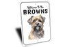 Norfolk Terrier Welcome To Personalized Sign