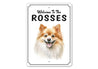 Pomeranian Welcome To Personalized Sign