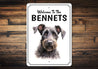 Scottish Terrier Welcome To Personalized Sign