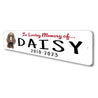 American Water Spaniel In Loving Memory Pet Sign