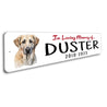 Anatolian Shepherd Dog In Loving Memory Pet Sign