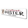 Anatolian Shepherd Dog In Loving Memory Pet Sign