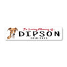 Azawakh In Loving Memory Pet Sign