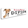 Azawakh In Loving Memory Pet Sign