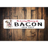 Bulldog In Loving Memory Pet Sign