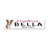 Cardigan Welsh Corgi In Loving Memory Pet Sign
