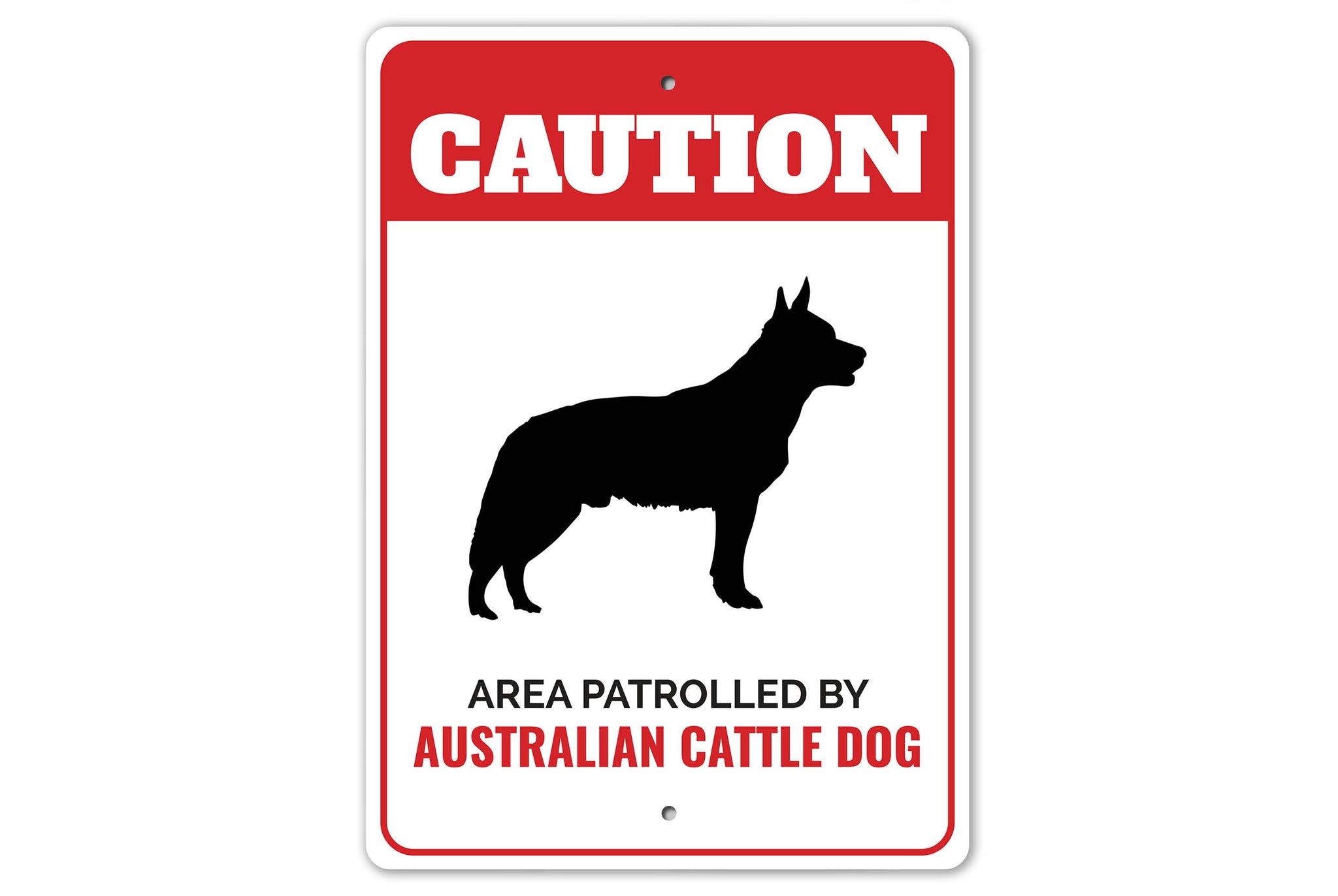 Patrolled By K9 Sign - Dog Names Starting with "A"