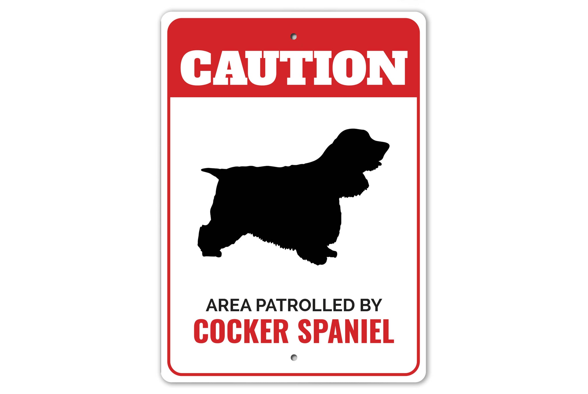 Patrolled By K9 Sign - Dog Names Starting with "C"