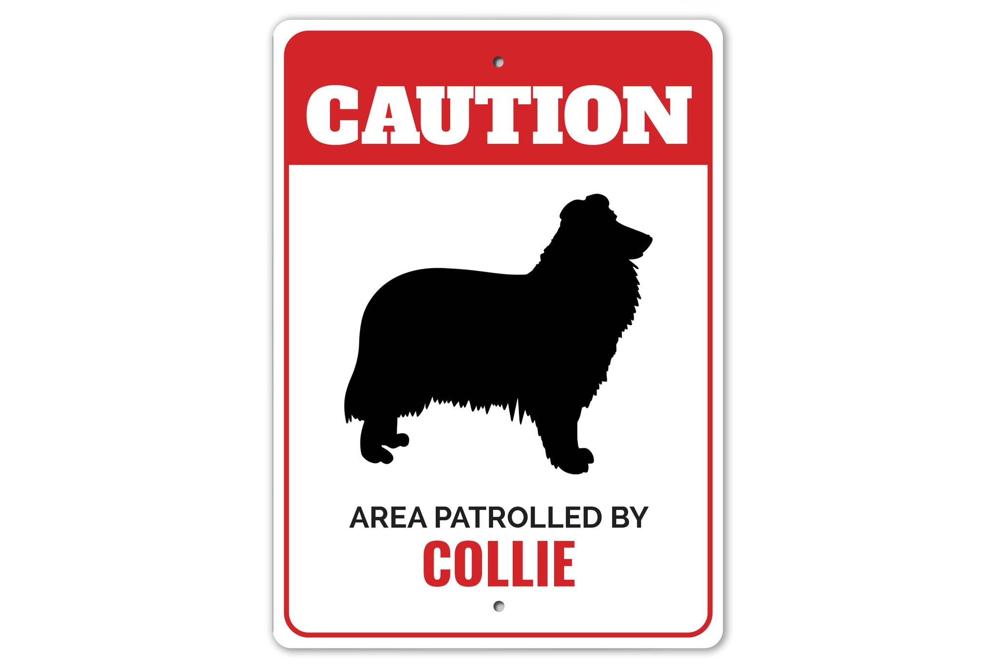 Patrolled By K9 Sign - Dog Names Starting with "C"