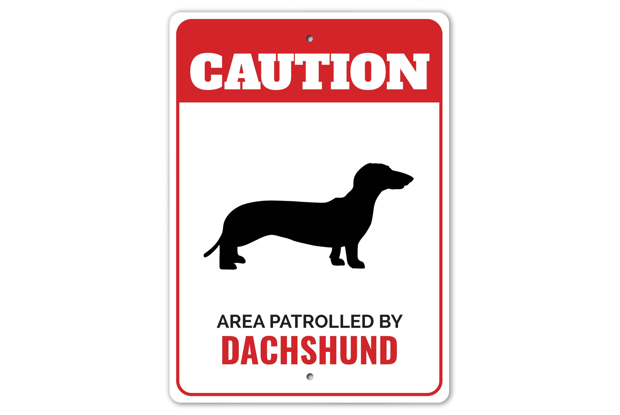 Patrolled By K9 Sign - Dog Names Starting with "D, E and F"