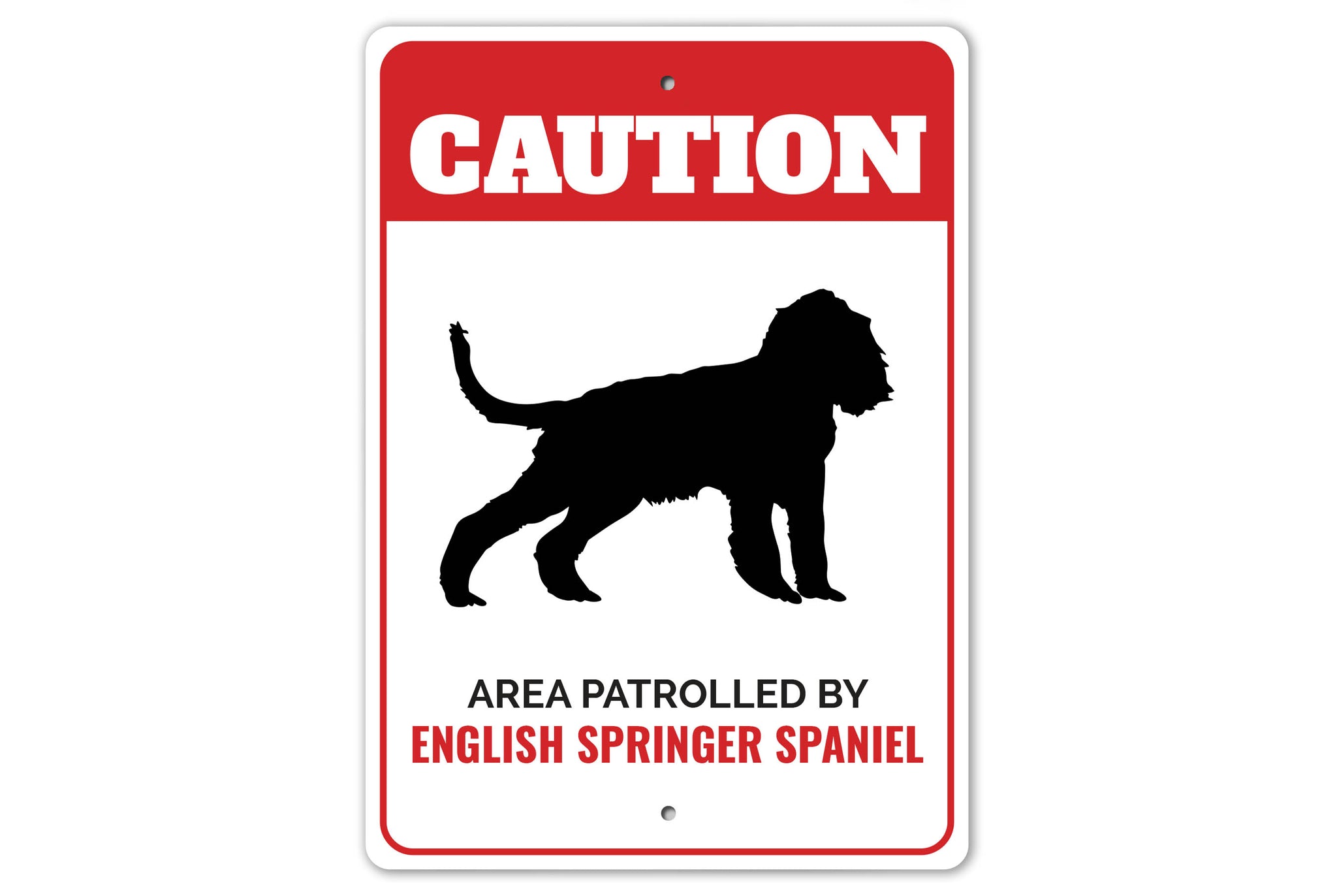 Patrolled By K9 Sign - Dog Names Starting with "D, E and F"