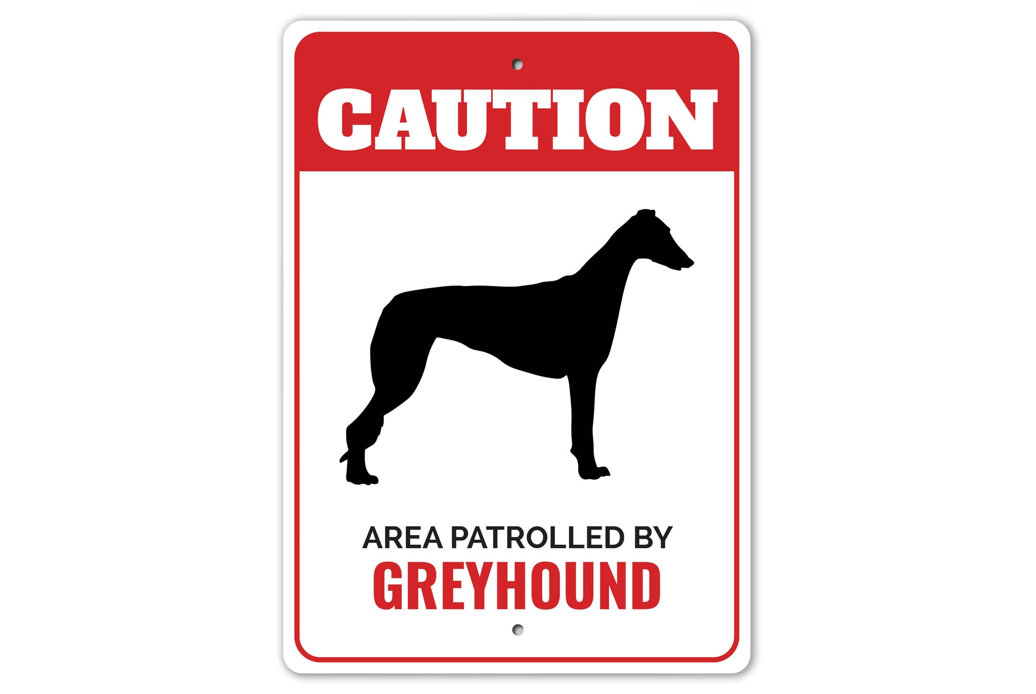 Patrolled By K9 Sign - Dog Names Starting with "G, H and I"
