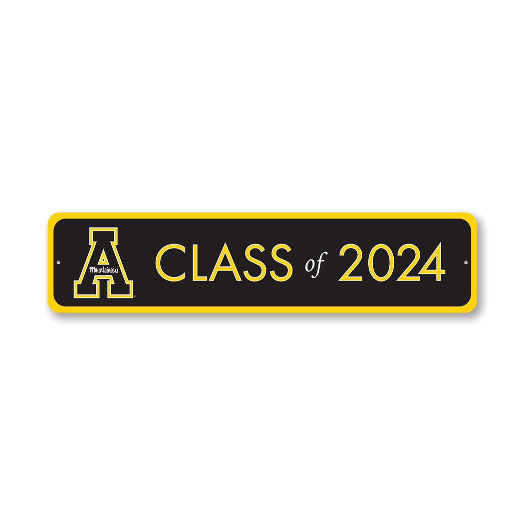 Appalachian Mountaineers Class of 2024 Sign