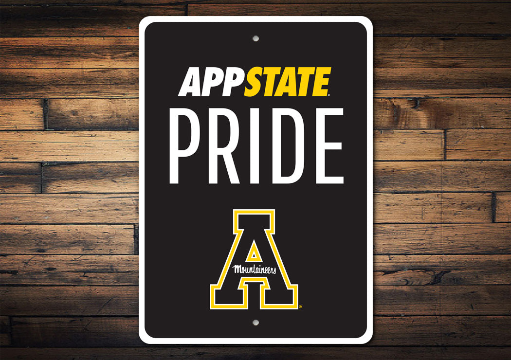 Appstate Pride Appalachian Mountaineers Athletics Sign