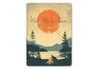Rustic Meet Me in Tahoe Camping Metal Sign