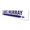 Lake Murray Arrow Direction Decor Sign