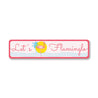 Let's Flamingle Flamingo Funny Sign