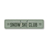 Keystone Colorado Snow Ski Club Sign