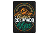 Create Your Own Adventure Aspen Colorado Mountains Sign