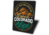 Create Your Own Adventure Aspen Colorado Mountains Sign