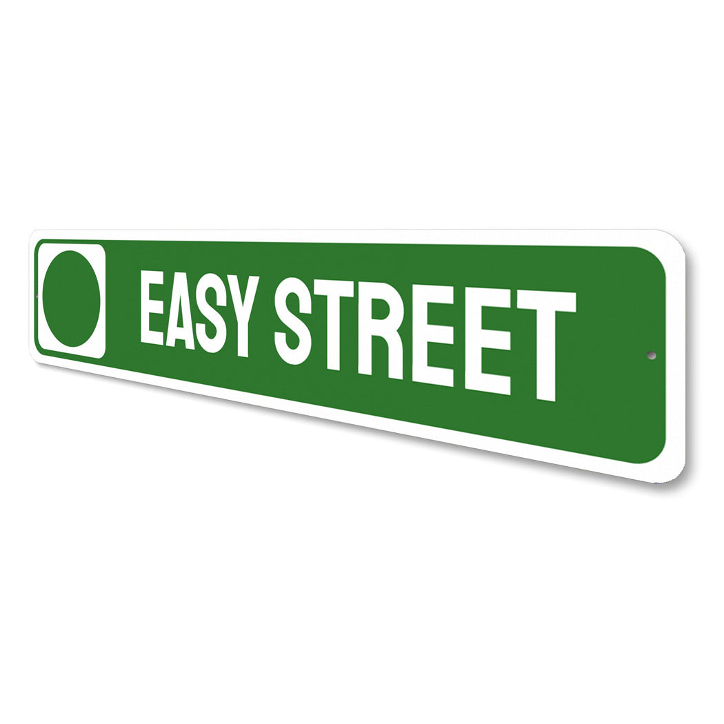 Easy Street Custom Easy Ski Trail Sign