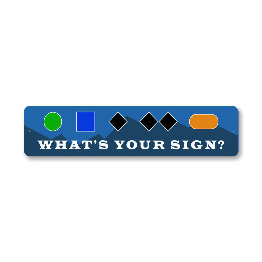 Ski Trail Signs What's Your Sign