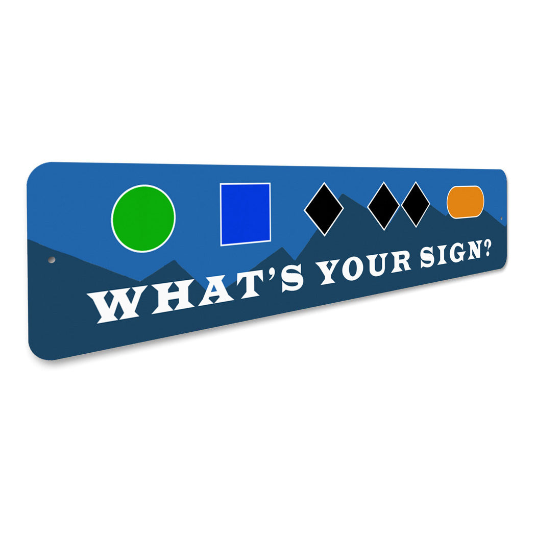 Ski Trail Signs What's Your Sign