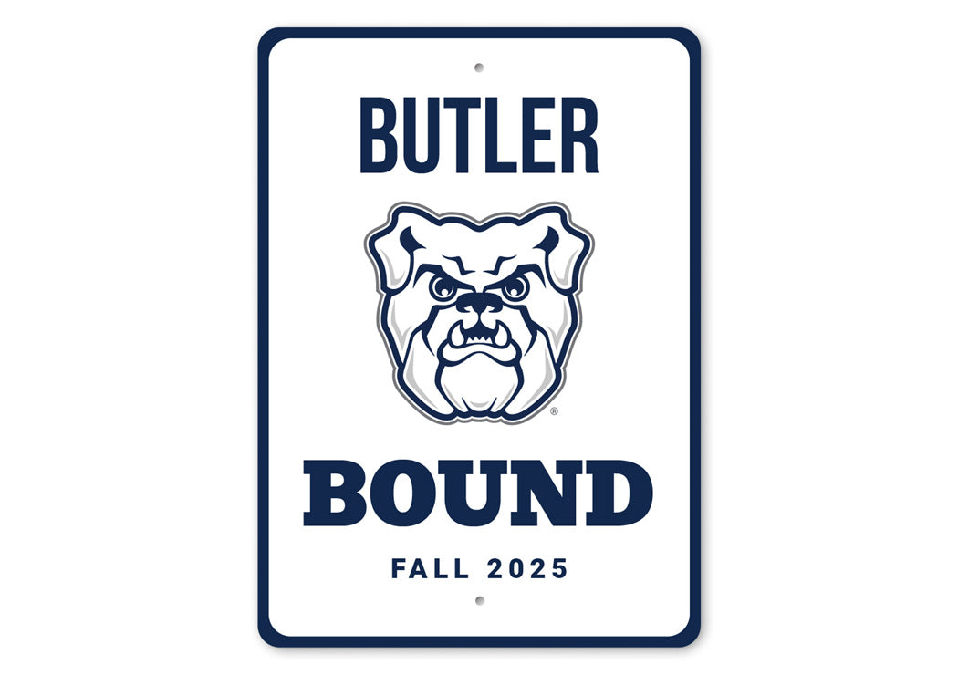 Butler Bound Butler University Sign