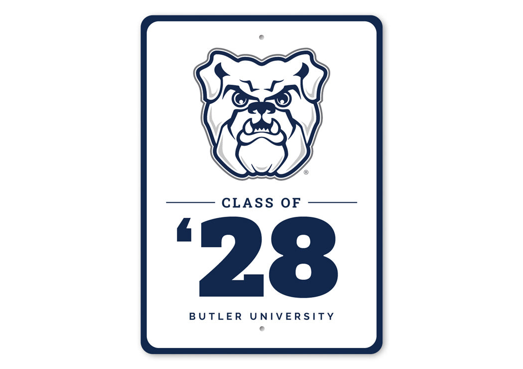 Butler University Bulldogs Class Of Sign