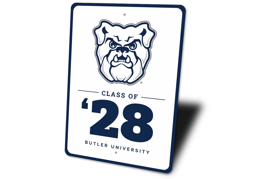 Butler University Bulldogs Class Of Sign