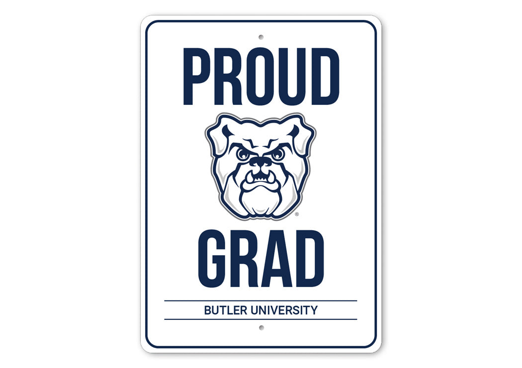 Proud Grad Butler University Sign