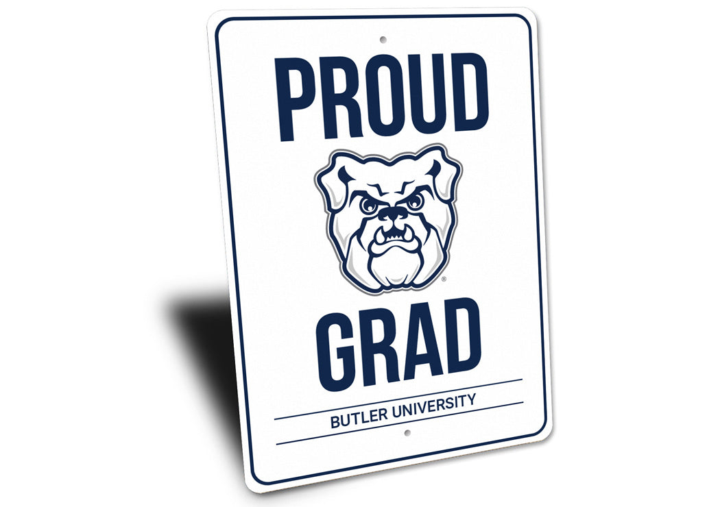 Proud Grad Butler University Sign